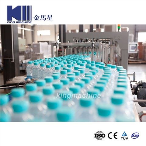 Lengkap Set Lengkap Otomatis PET Plastik Botol Kecil Minum Lini Produksi Air Mineral