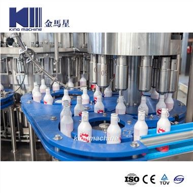 Botol Kaca Otomatis Botol Aluminium Tarik Cincin Cap Sealing Machine